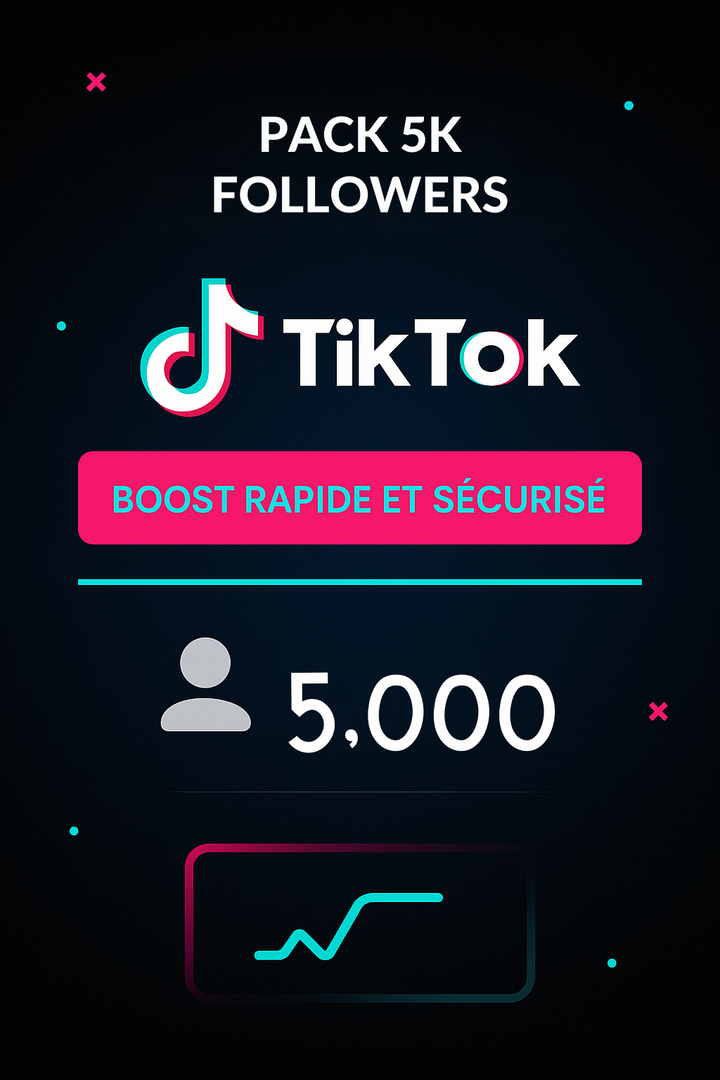Pack Pro 5K Followers TikTok – Boost rapide et sécurisé