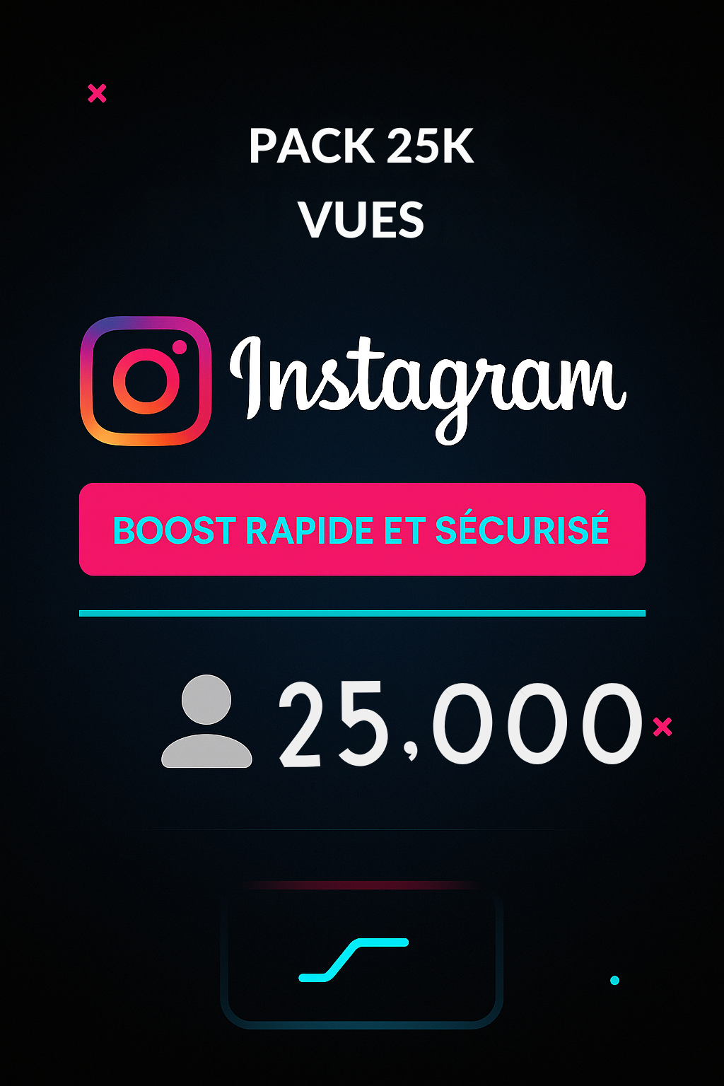 ✅ Instagram Vues – Explosion (25 000 vues)