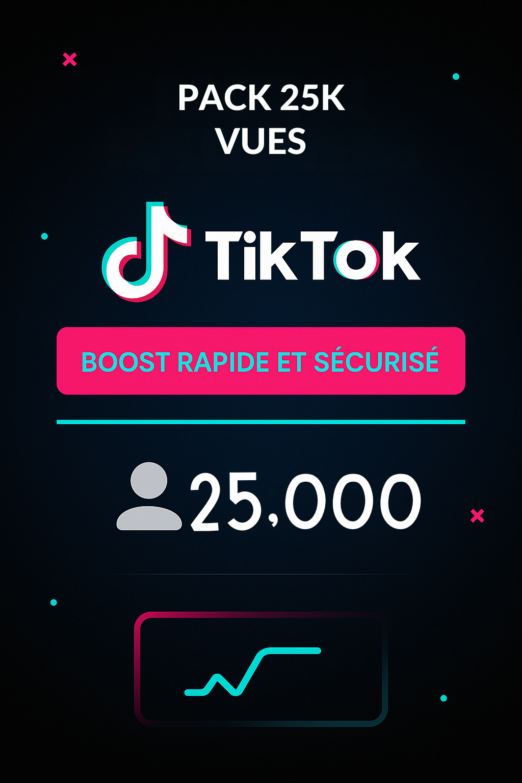 ✅ TikTok Vues – Big Viral (25 000 vues)